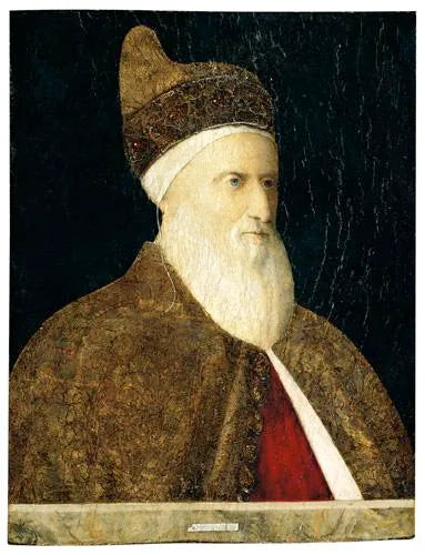 Porträt von Agostino Barbarigo (ca. 1420-1501) - Gentile Bellini