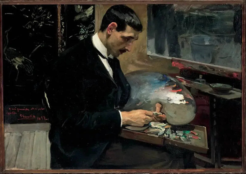 Porträt von Agustín Otermín - Joaquín Sorolla