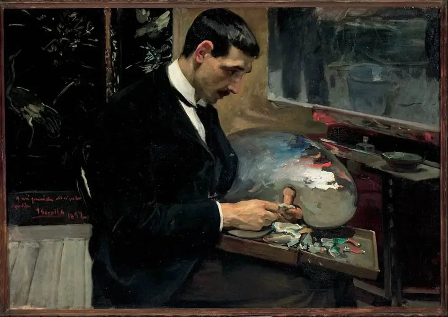 Porträt von Agustín Otermín - Joaquín Sorolla
