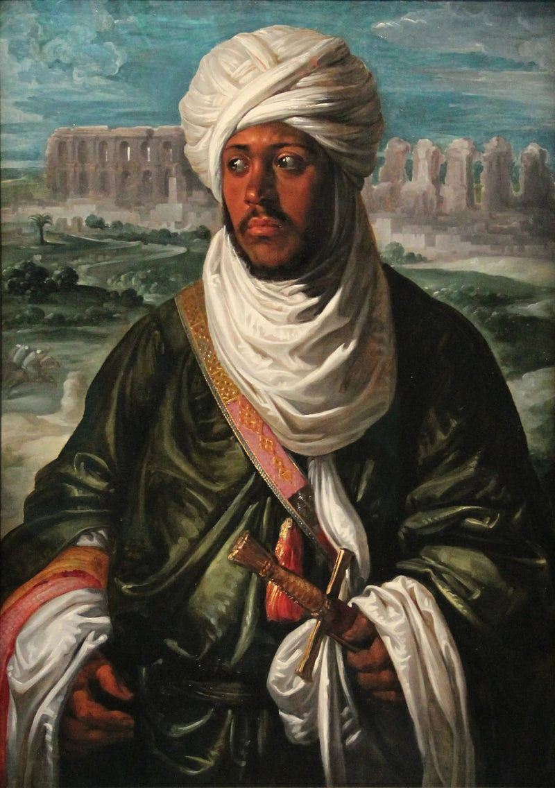 Porträt von Ahmed III. al-Hafsi - Peter Paul Rubens