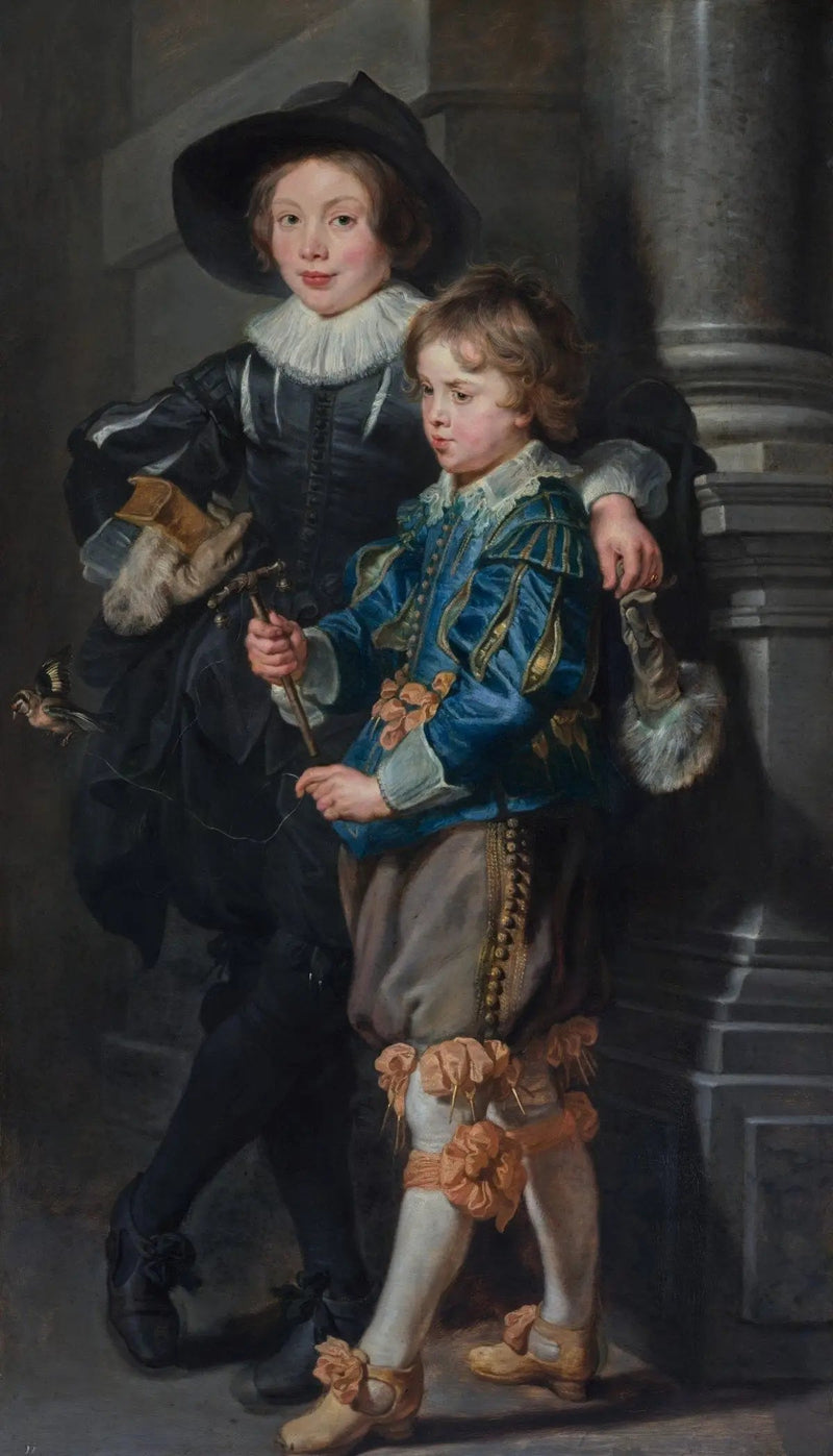 Porträt von Albert (1614-1657) und Nicolas Rubens (1618-1673) - Peter Paul Rubens