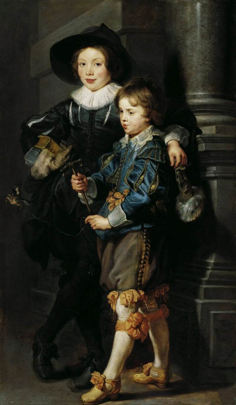 Porträt von Albert und Nicolas Rubens - Peter Paul Rubens