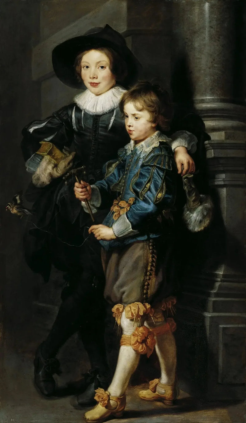 Porträt von Albert und Nicolas Rubens - Peter Paul Rubens