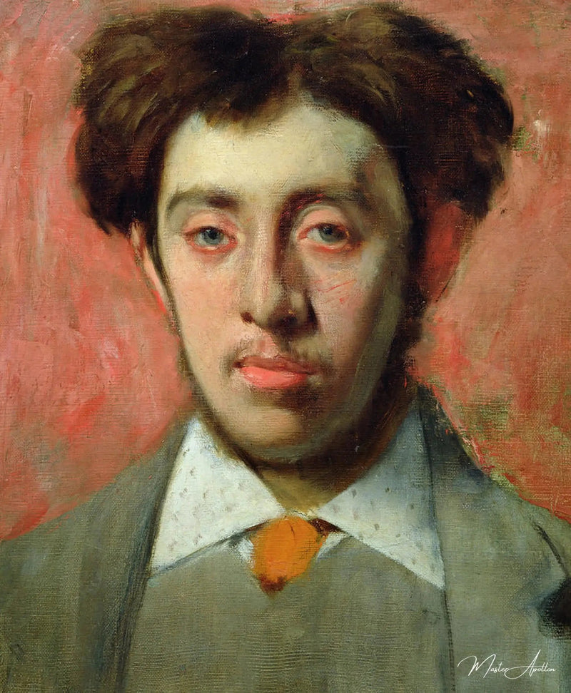 Porträt von Alberto Mélida - Edgar Degas