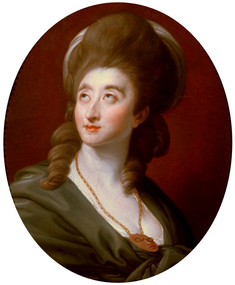 Portrait von Aleksandra Potocka geborene Lubomirska in der Rolle der Melpomene. - Pompeo Batoni
