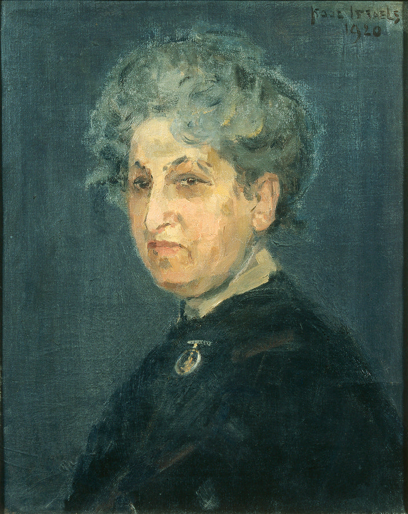 Porträt von Aletta Jacobs (1854-1929) - Isaac Israel