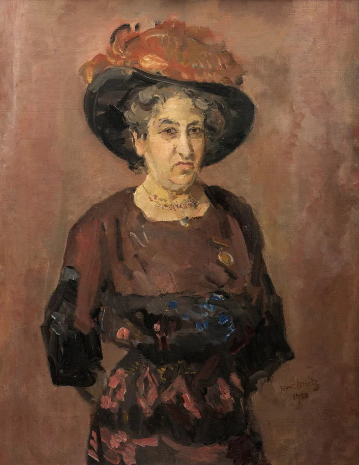 Porträt von Aletta Jacobs (1854-1929) - Isaac Israel