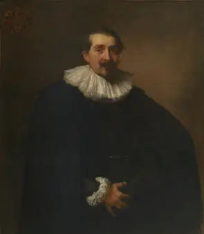 Portrait von Alexandre della Faille 1589-1653, Sekretär der Stadt Antwerpen - Antoine van Dyck