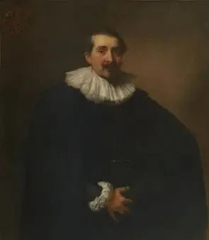 Portrait von Alexandre della Faille 1589-1653, Sekretär der Stadt Antwerpen - Antoine van Dyck