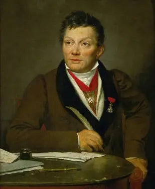 Porträt von Alexandre Lenoir - Jacques-Louis David