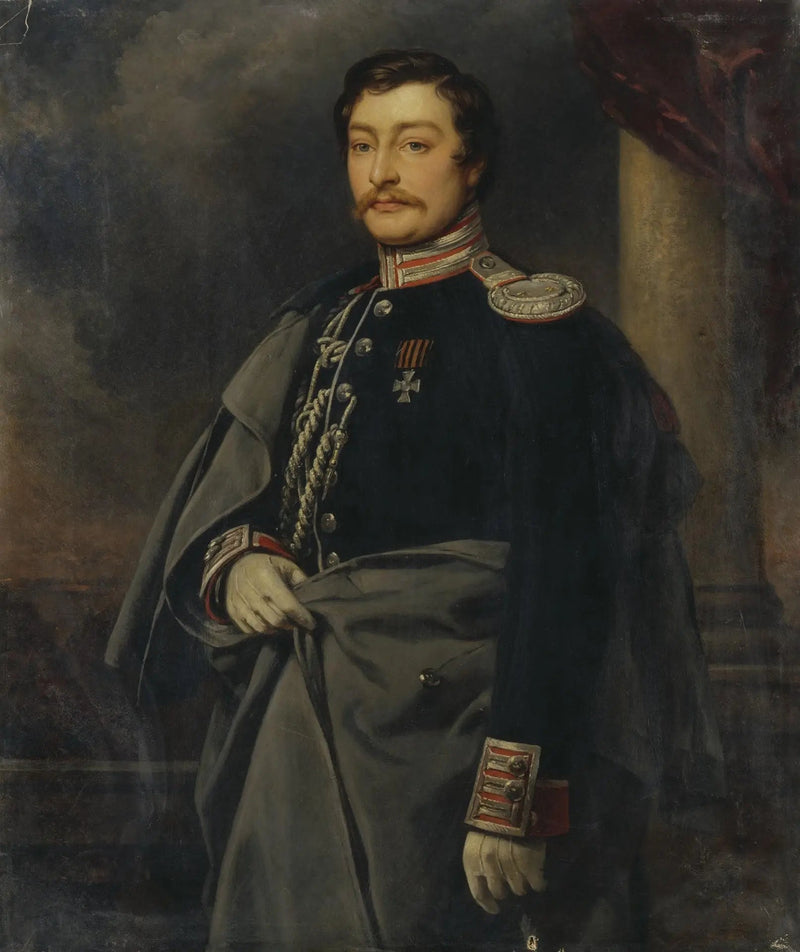 Portrait von Alexandre P. von Benckendorff (1819 – 1851) - Charles de Steuben