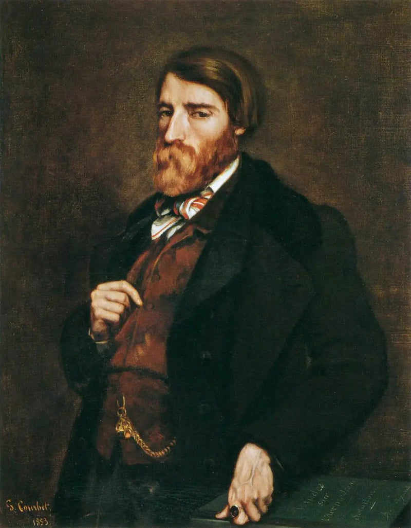 Porträt von Alfred Bruyas - Gustave Courbet