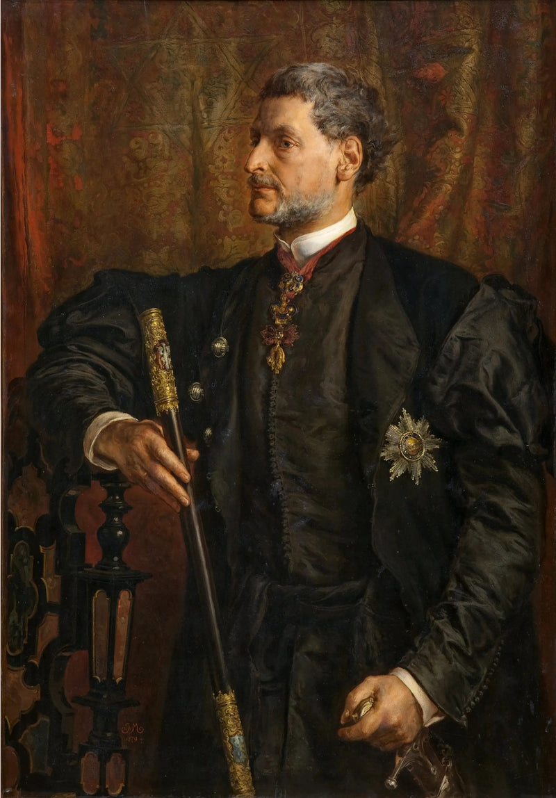 Portrait von Alfred Potocki - Jan Matejko