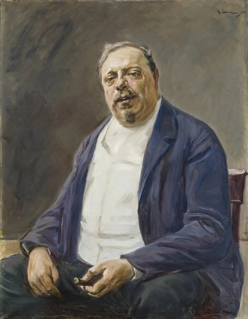 Porträt von Alfred von Berger - Max Liebermann