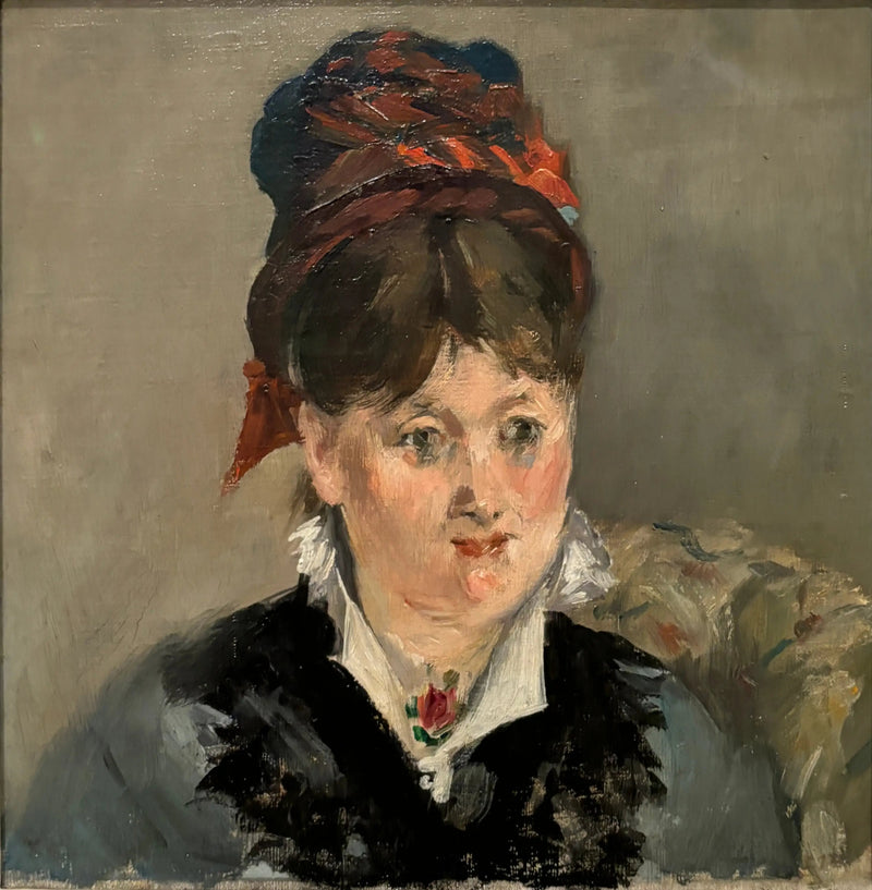 Porträt von Alice Legouvé in einem Sessel - Édouard Manet