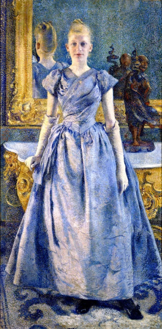 Porträt von Alice Sèthe - Théo van Rysselberghe