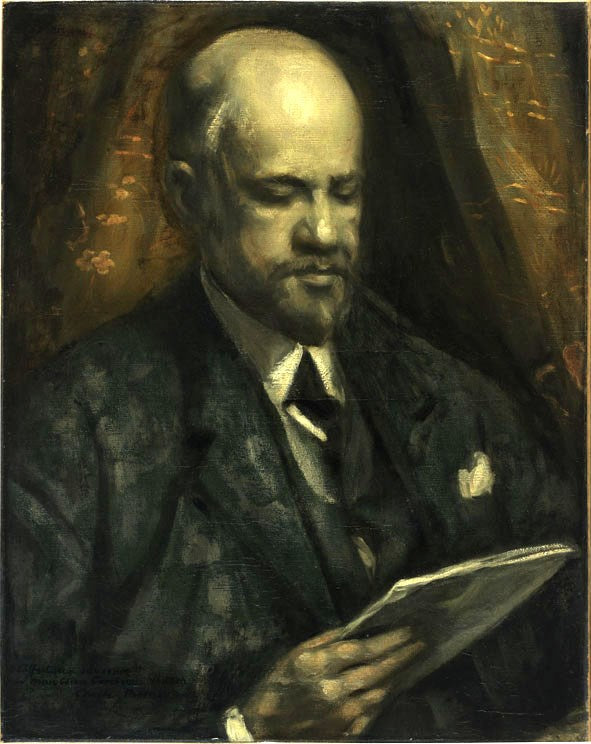 Portrait d'Ambroise Vollard - Émile Bernard image 1 tableau peint à l’huile sur toile