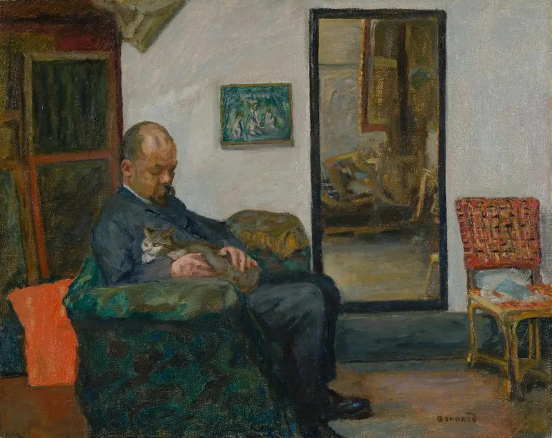 Porträt von Ambroise Vollard - Pierre Bonnard