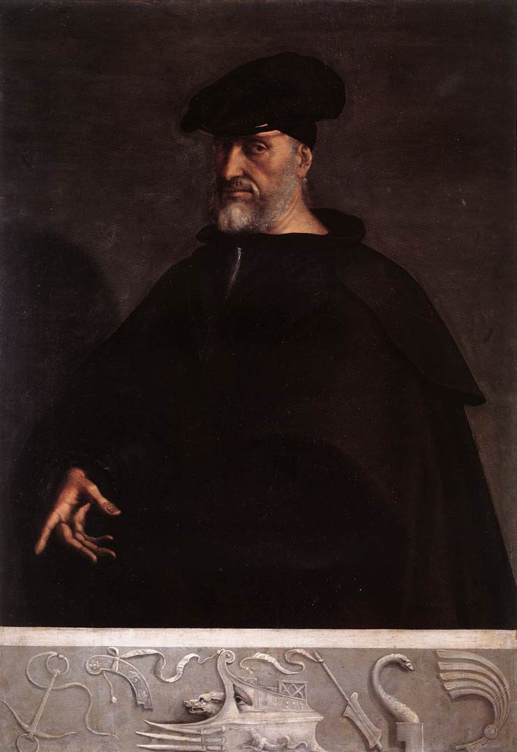 Porträt von Andrea Doria - Sebastiano del Piombo
