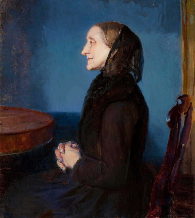 Porträt von Ane Hedvig Brøndum - Anna Ancher