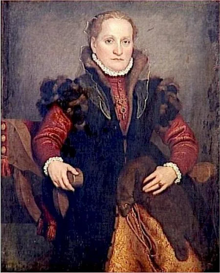 Porträt von Angelica Agliardi de Nicolinis - Giovanni Battista Moroni
