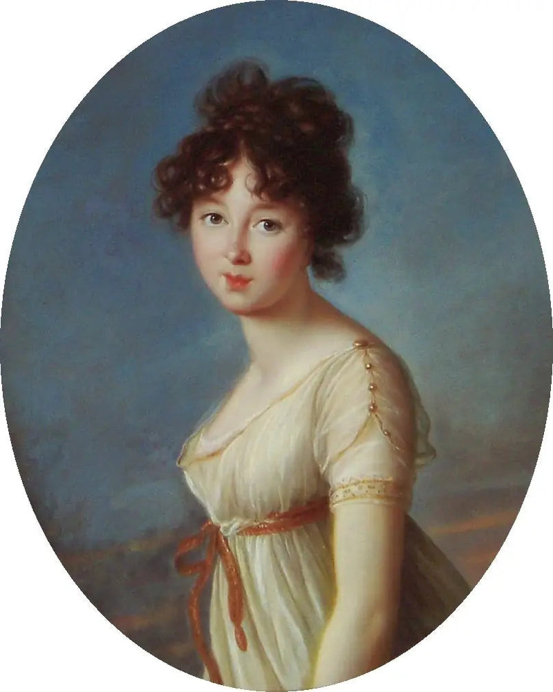 Portrait von Aniela Czartoryska née Radziwiłł. - Élisabeth Vigée Le Brun