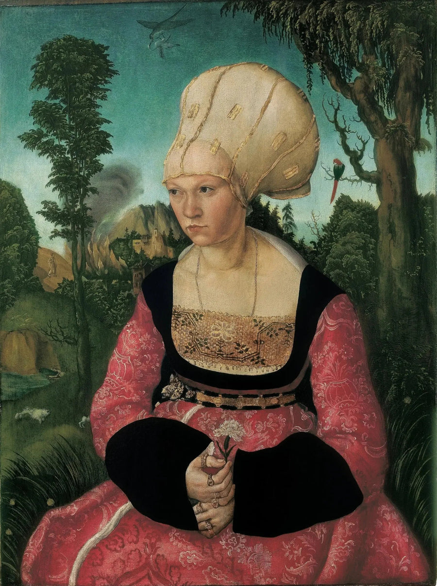 Porträt von Anna Cuspinian - Lucas Cranach der Ältere