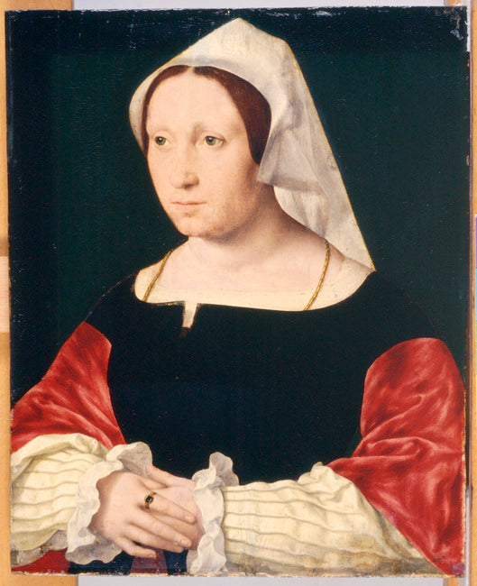 Portrait von Anna Laurensdr. van Spangen (....1548) - Joos van Cleve