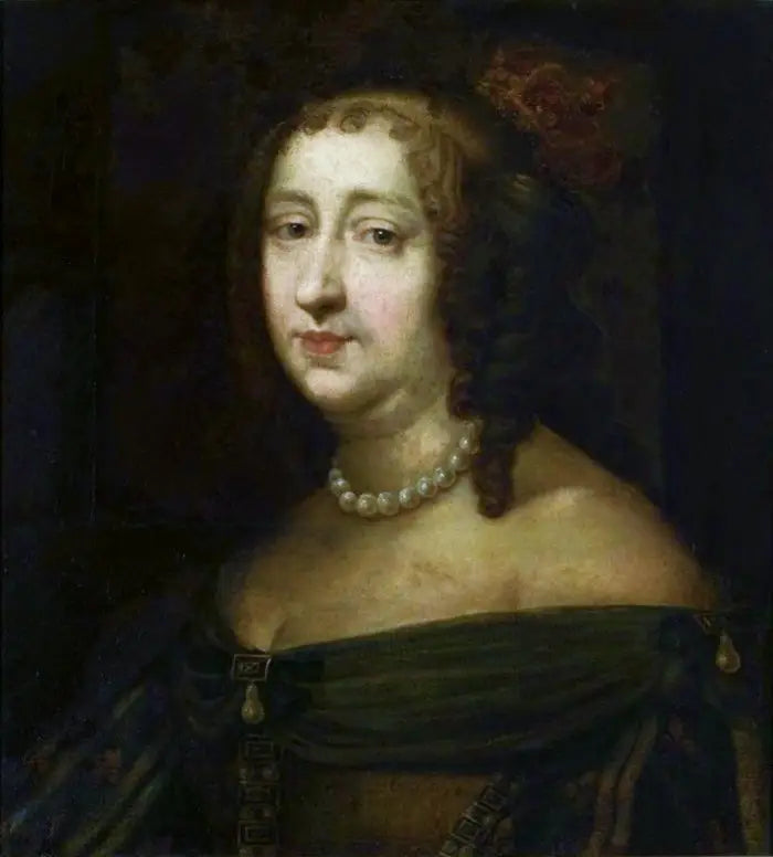 Porträt von Anne von Österreich (1601-1666). - Pierre Mignard