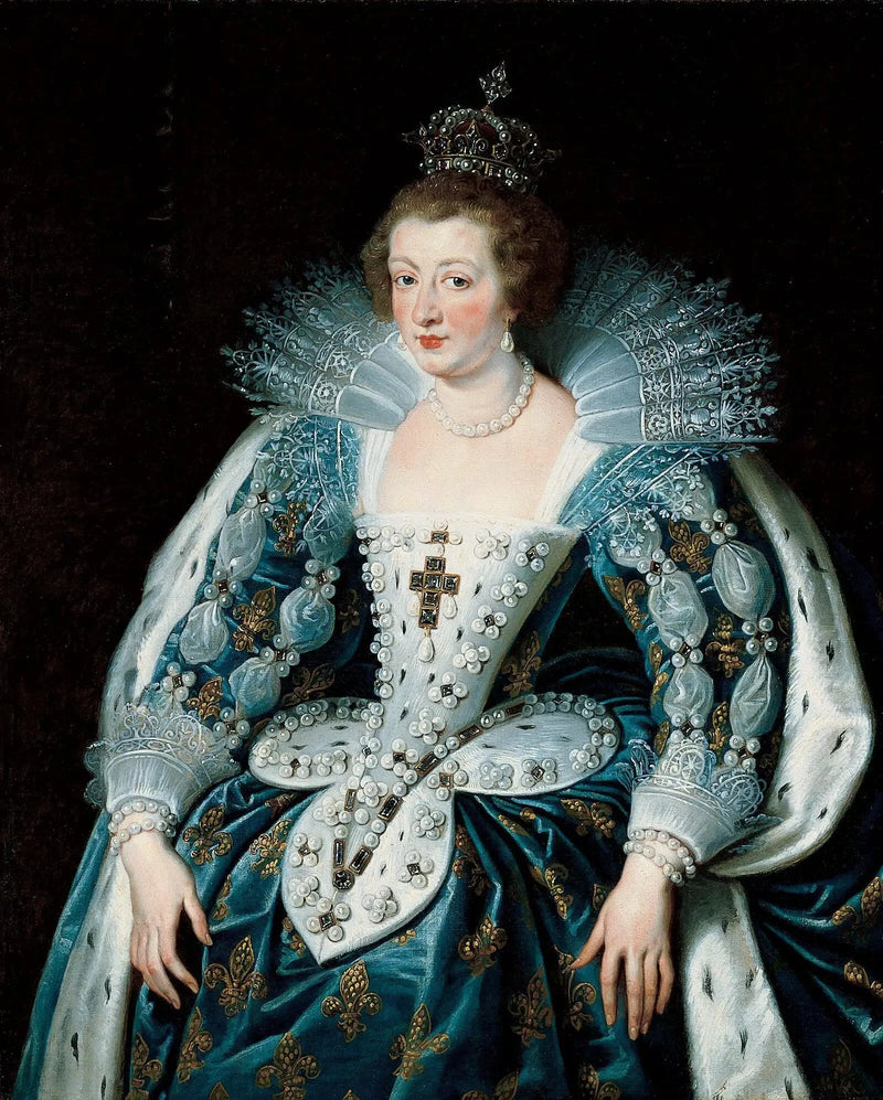Porträt von Anna von Österreich - Peter Paul Rubens