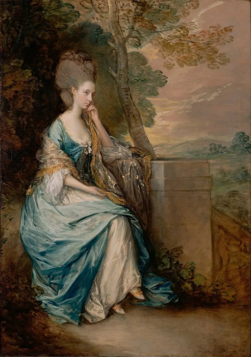 Portrait von Anne, Gräfin von Chesterfield - Thomas Gainsborough