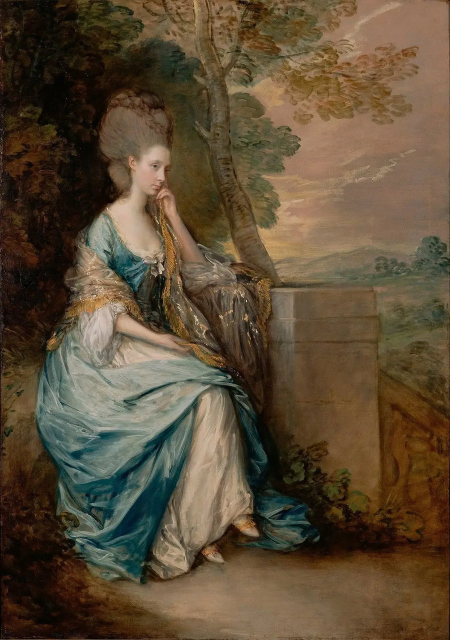 Portrait von Anne, Gräfin von Chesterfield - Thomas Gainsborough