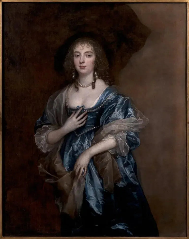 Portrait von Anne, Lady Russell, zukünftige Countess von Bedford (1615-1684) - Antoine van Dyck