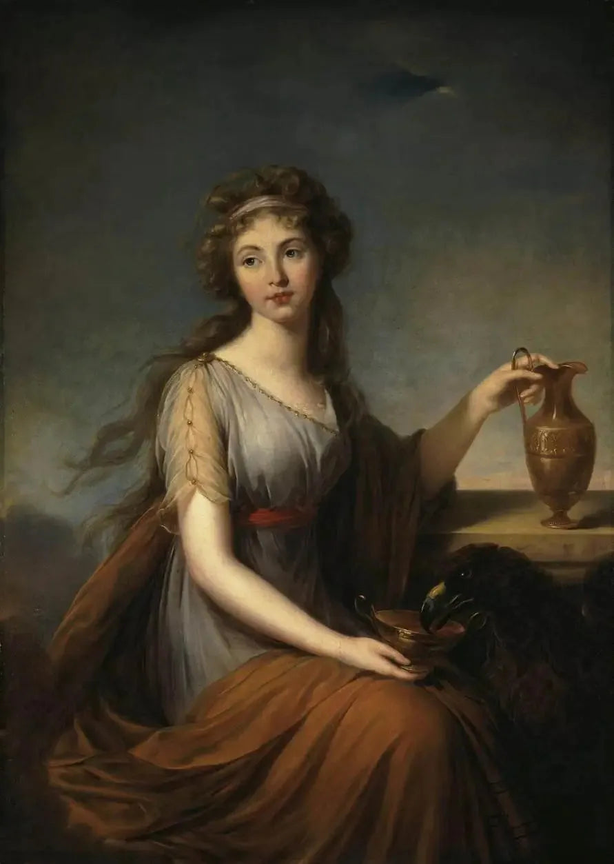 Portrait von Anne Pitt in Hebe - Élisabeth Vigée Le Brun