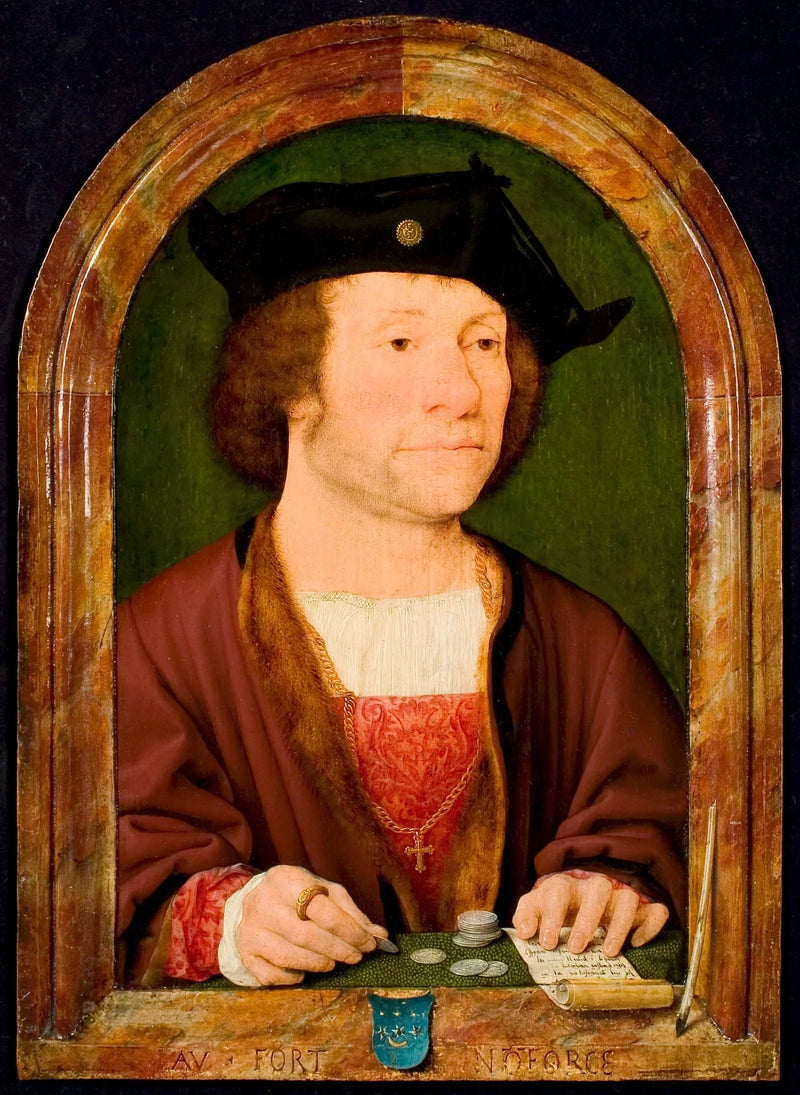 Portrait von Antheunis van Hilten - Joos van Cleve