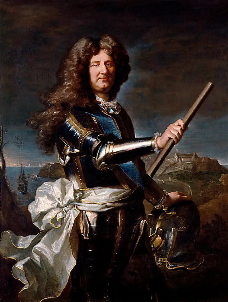Portrait d'Antoine 1er Grimaldi - Hyacinthe Rigaud image 1 tableau peint à l’huile sur toile