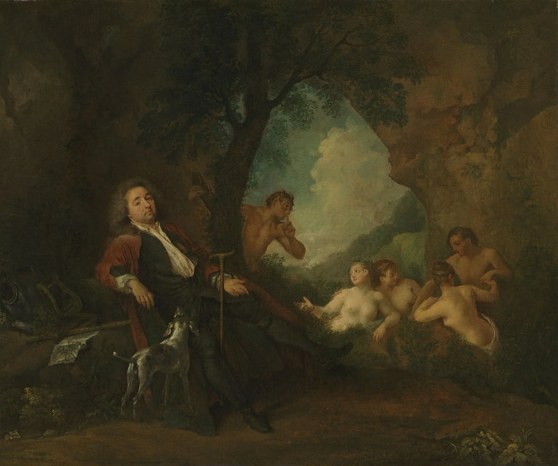 Porträt von Antoine de La Roque - Antoine Watteau