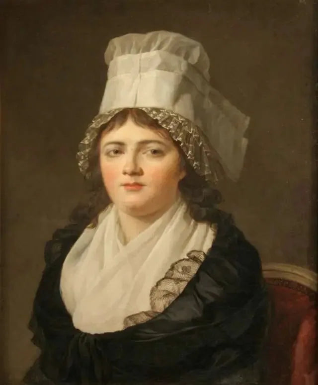 Portrait d'Antoinette Gabrielle Danton - Jacques-Louis David image 1 reproduction artisanale de tableau