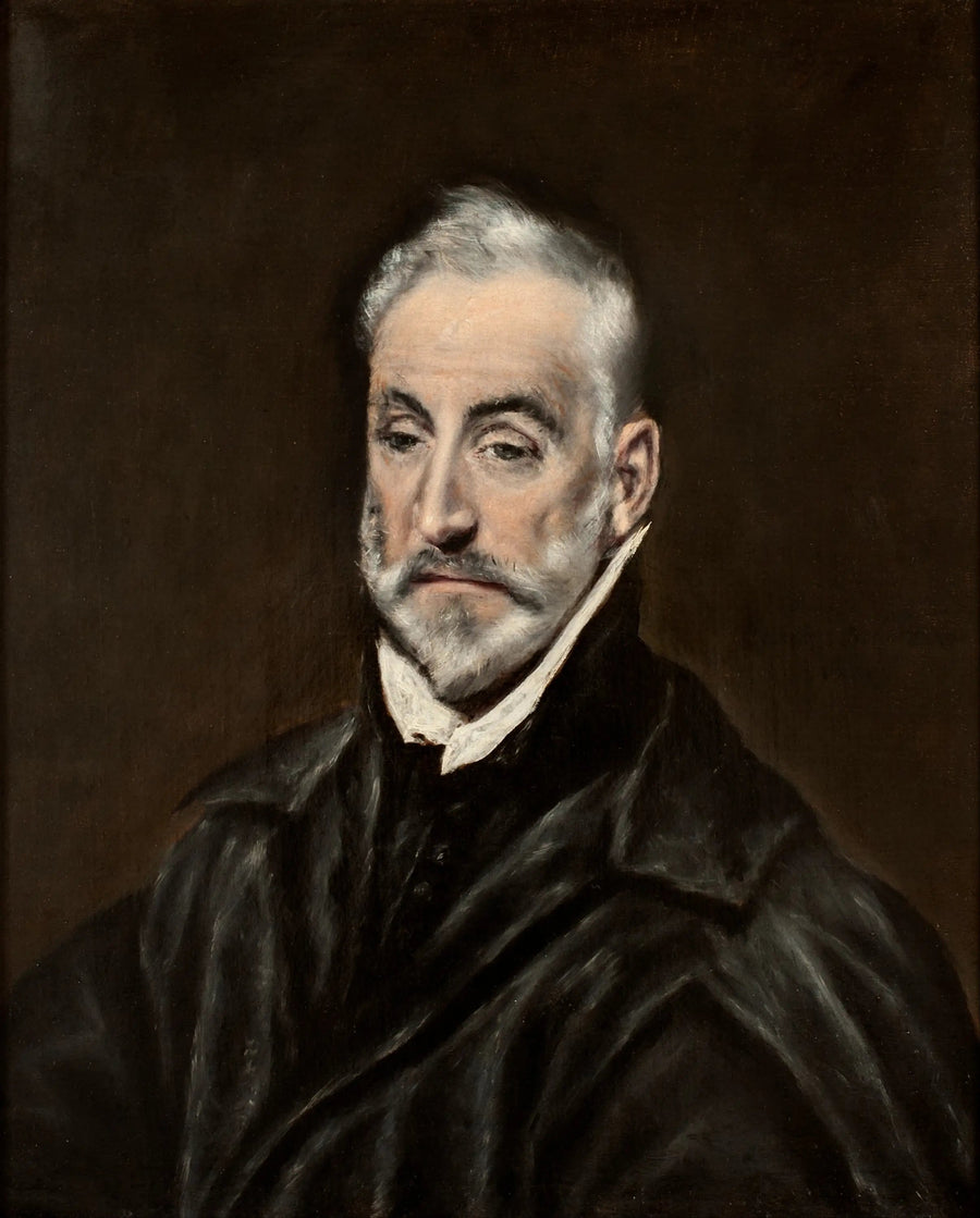 Portrait von Antonio Covarrubias - El Greco