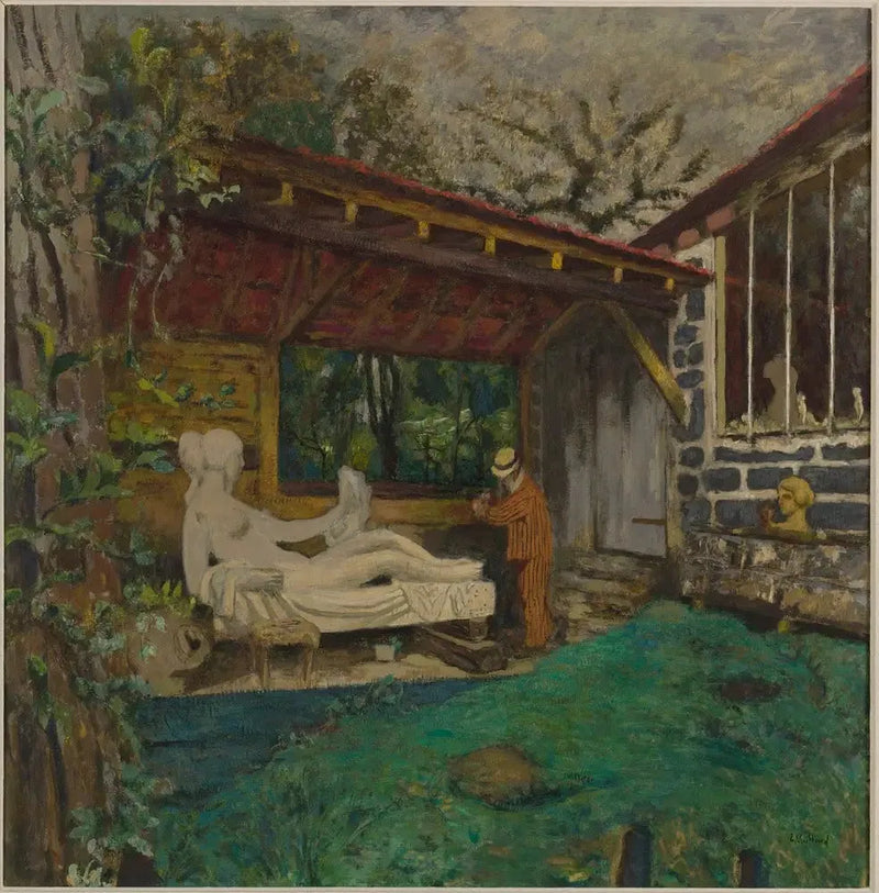 Portrait von Aristide Maillol - Édouard Vuillard