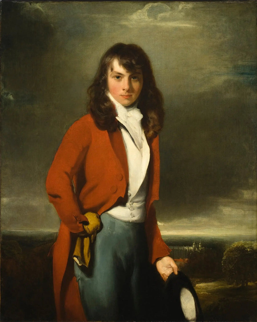 Porträt von Arthur Atherley beim Studium in Eton - Thomas Lawrence