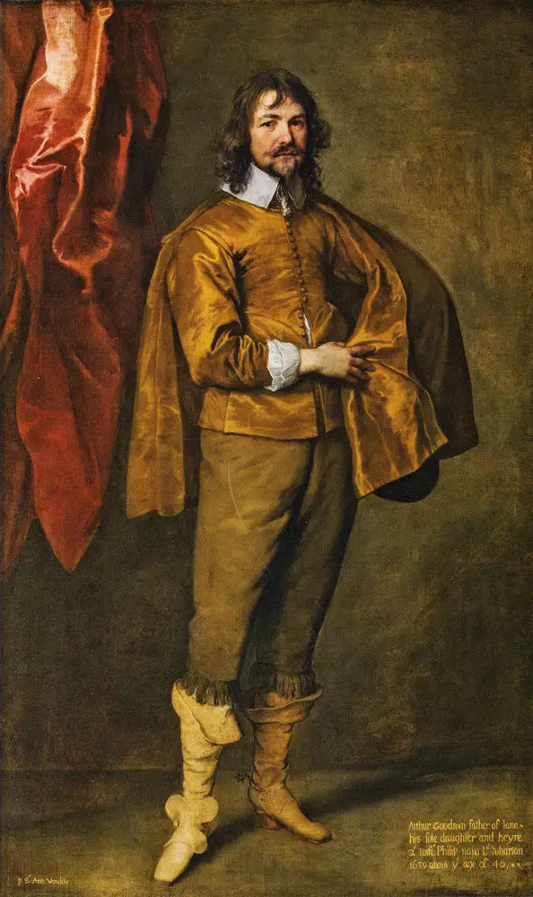 Portrait von Arthur Goodwin (gestorben 1643) - Antoine van Dyck