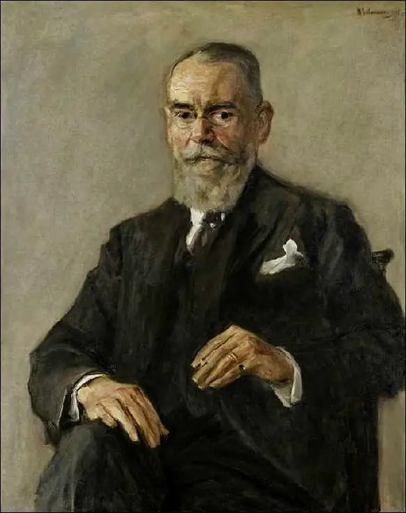 Porträt von Auguste Batschari - Max Liebermann