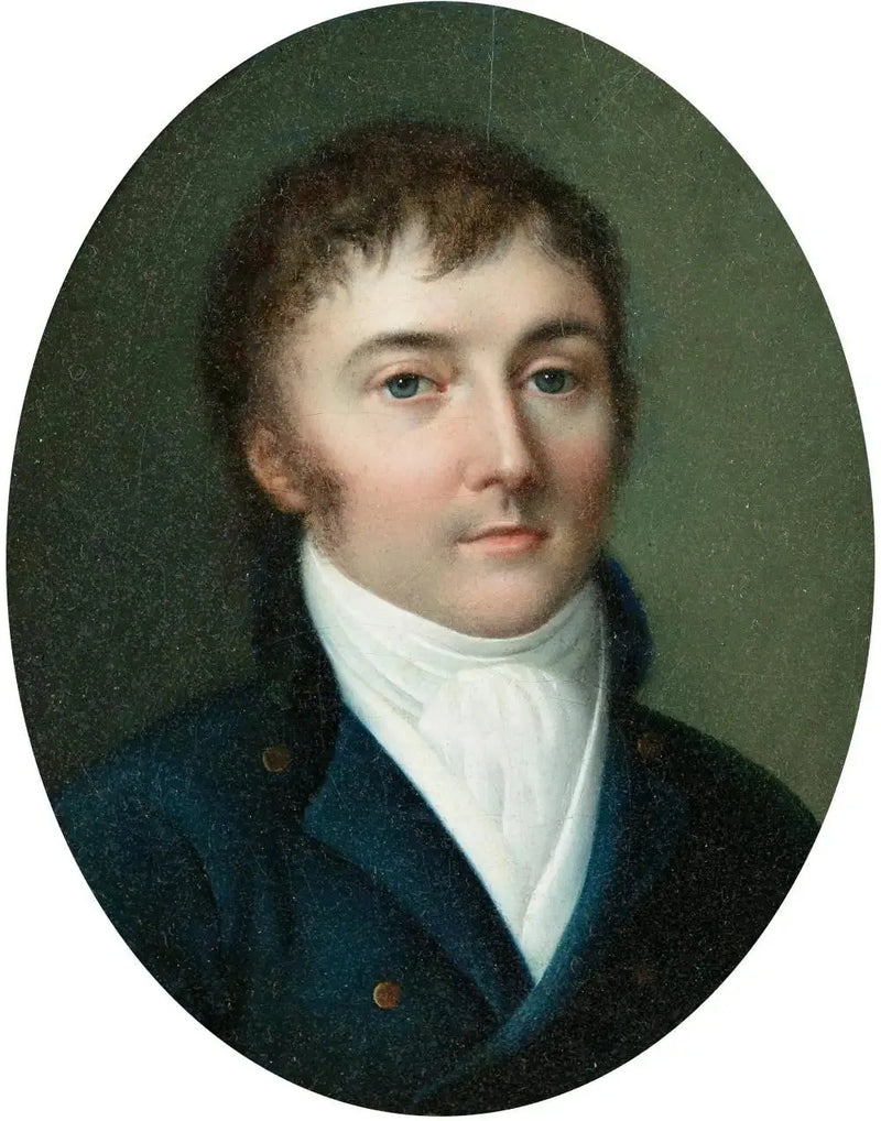 Portrait von Auguste de Lamoignon, Sohn von François-Chrétien de Lamoignon und Elisabeth Berryer - Louis-Léopold Boilly