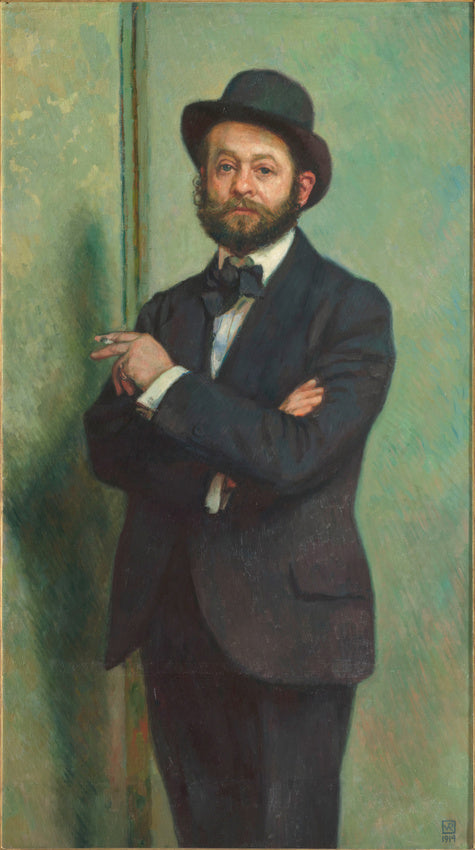 Porträt von Auguste Perret - Théo van Rysselberghe