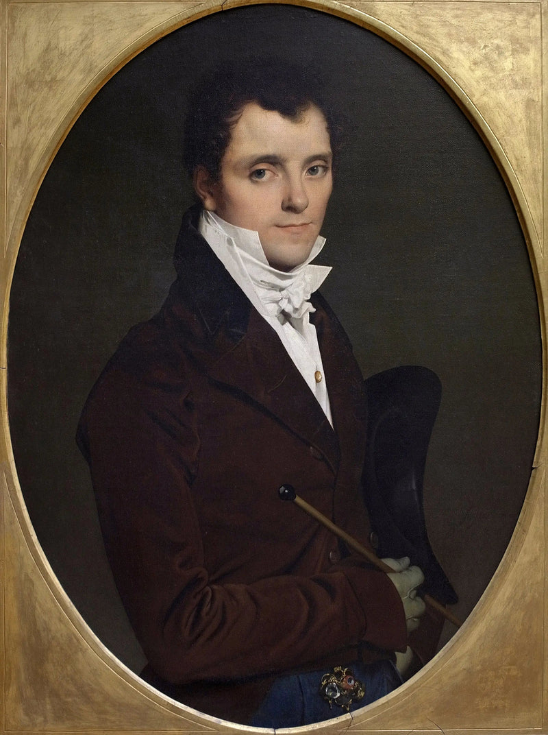 Porträt von Edme Bochet - Jean-Auguste-Dominique Ingres