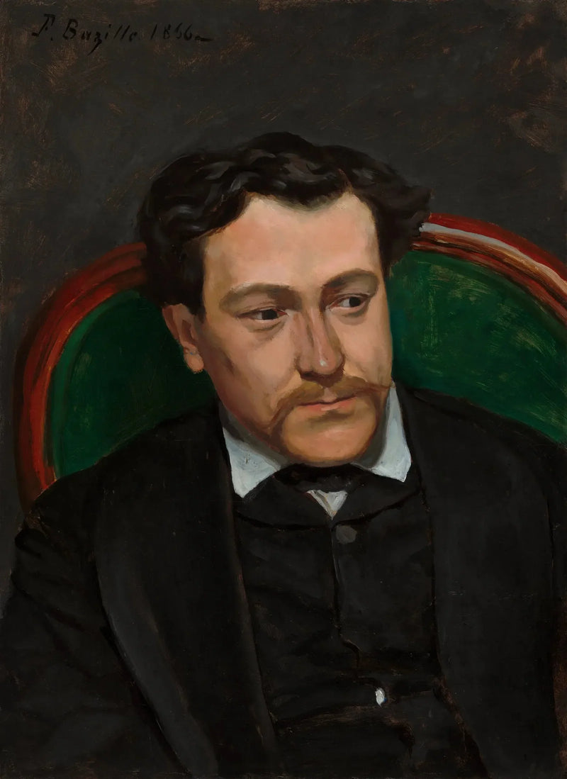 Porträt von Édouard Blau - Frédéric Bazille