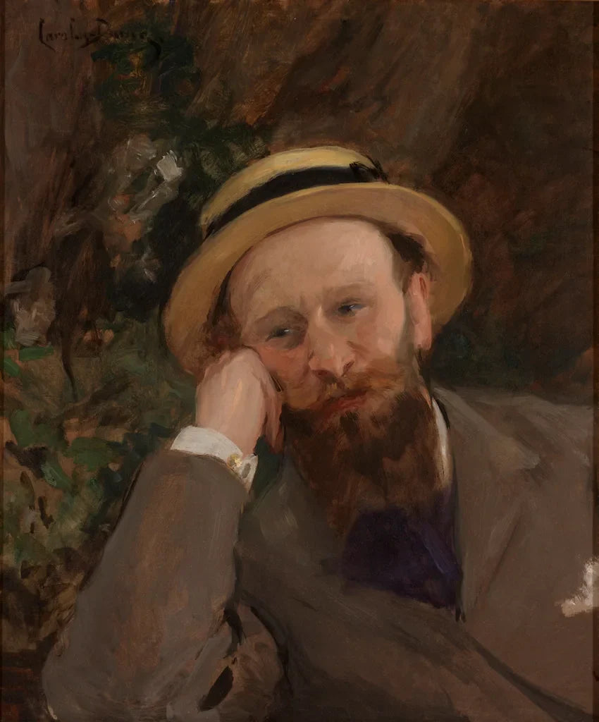 Portrait d'Édouard Manet - Carolus-Duran image 1 reproduction de peinture à l’huile