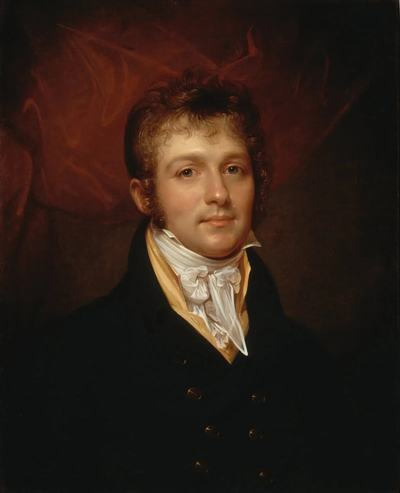 Portrait von Edward Shippen Burd aus Philadelphia - Rembrandt Peale
