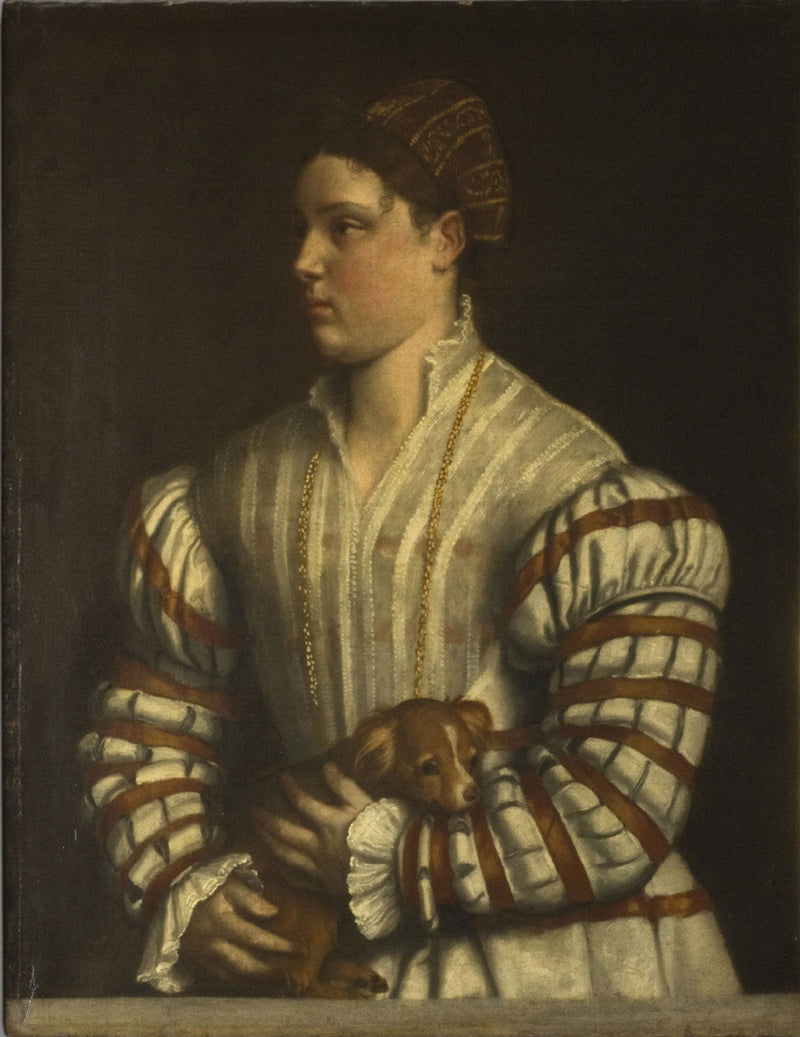 Porträt von Eleonora Averoldi - Alessandro Bonvicino